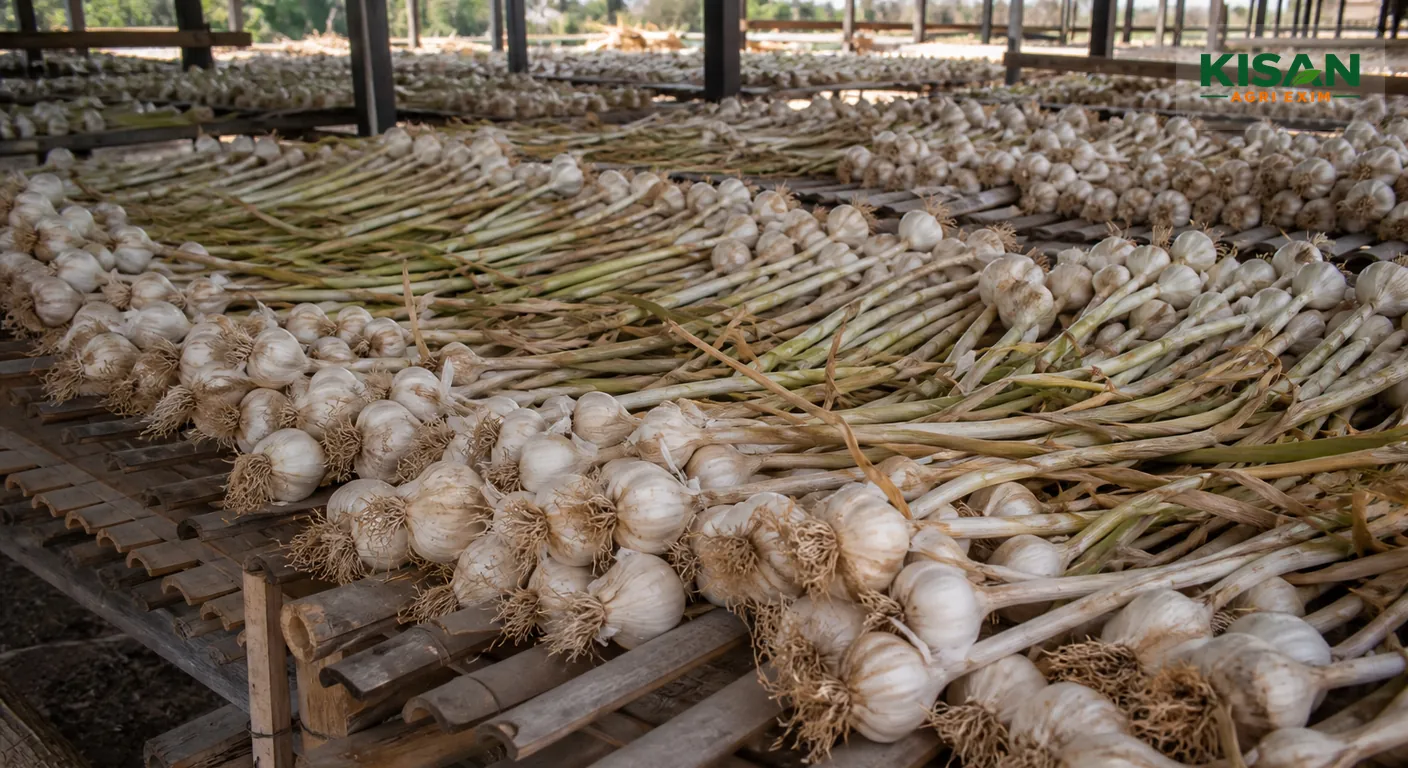 India Garlic Crop Cycle and Timing