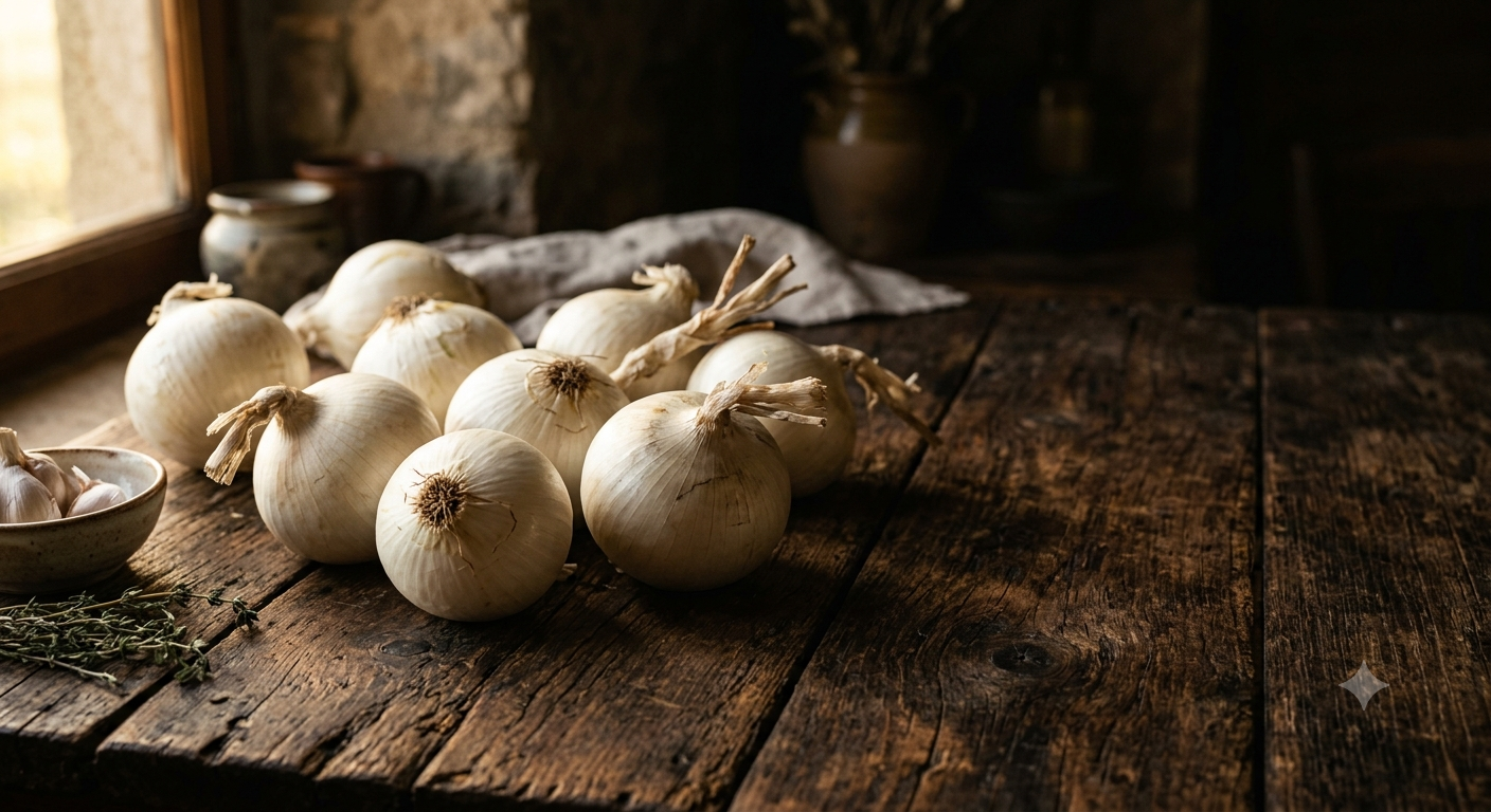 Fresh onions sourced from farms